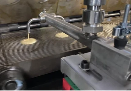 batter nozzle for sugar cone machine