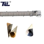 Twee kleuren ijshoornmachine